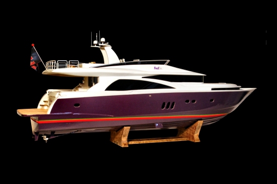 Johnson 75' in FedEx colors Image of Johnson 75 model