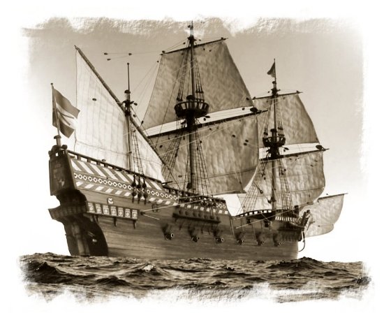 16th Century Galleon Image of a 16th Century Galleon
