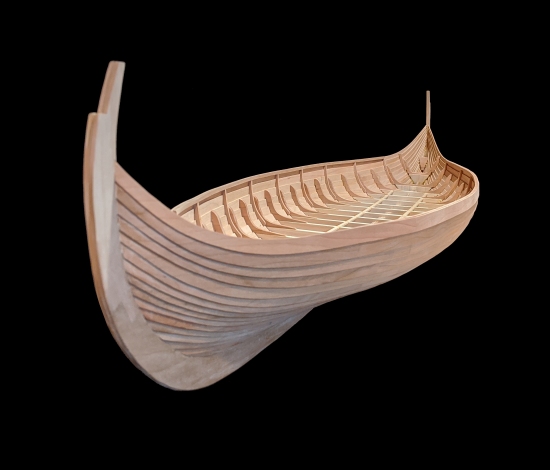 Image of Viking Longship lapstrake planking