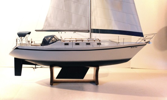 Canadian Sailcraft 36-T yacht CS 36T yacht model